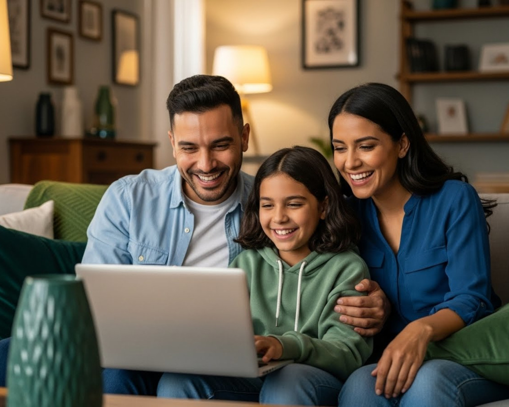 Padres tranquilos al ver el progreso de su hijo con Futurum